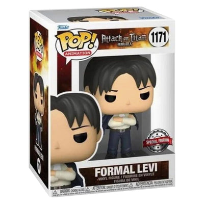 FUNKO POP ATTACK ON TITAN EXCLUSIVE - FORMAL LEVI 1171