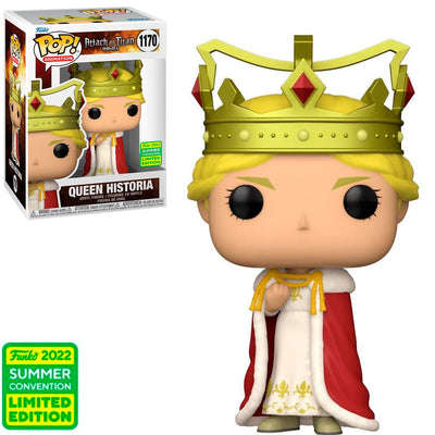 FUNKO POP ATTACK ON TITAN - QUEEN HISTORIA 1170 (SDCC 2022) BRINDE