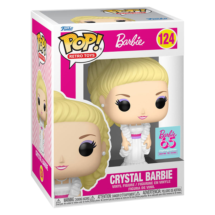 FUNKO POP RETRO TOYS BARBIE 65TH ANNIVERSARY - CRYSTAL BARBIE 124