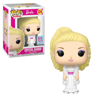 FUNKO POP RETRO TOYS BARBIE 65TH ANNIVERSARY - CRYSTAL BARBIE 124 BRINDE