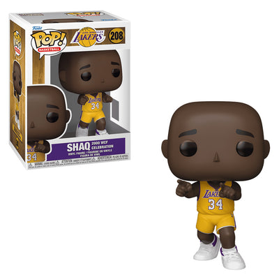 FUNKO POP BASKETBALL LOS ANGELES LAKERS - SHAQ 2000 WCF CELEBRATION 208