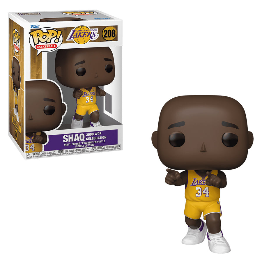 FUNKO POP BASKETBALL LOS ANGELES LAKERS - SHAQ 2000 WCF CELEBRATION 208