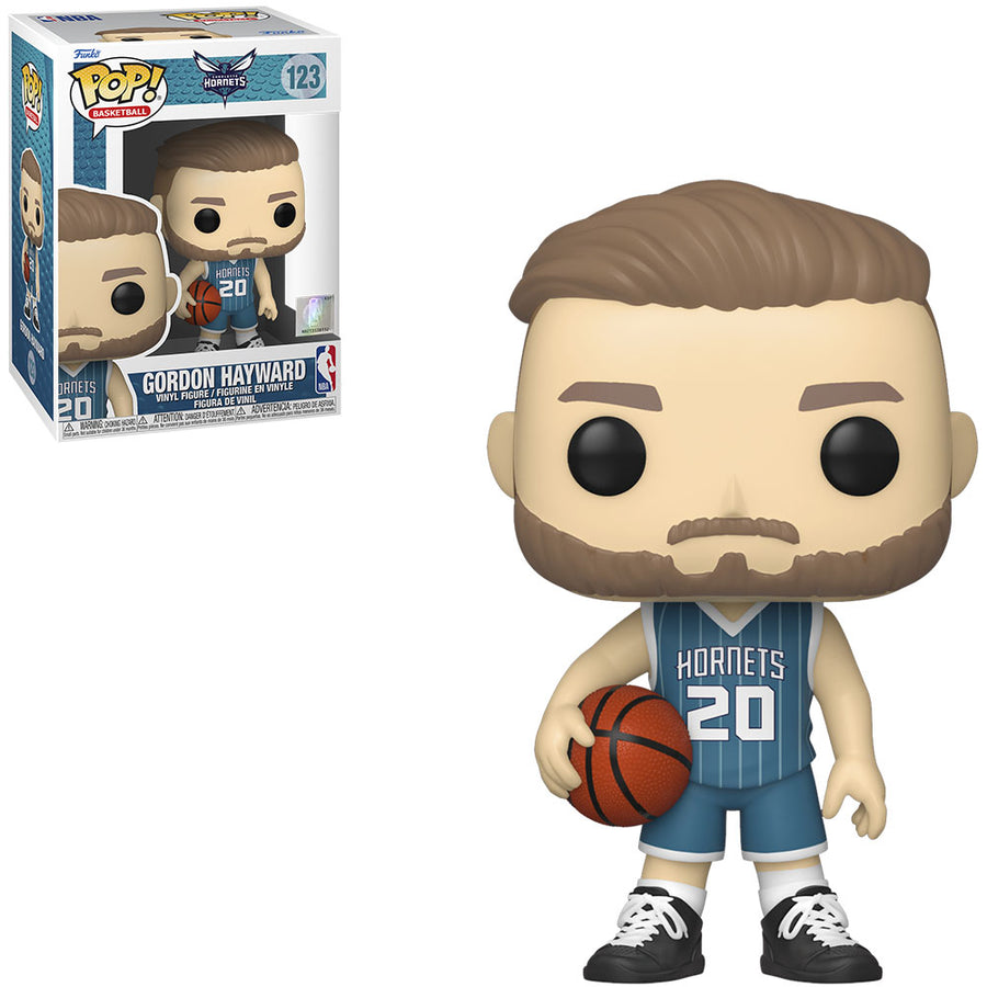 FUNKO POP BASKETBALL NBA CHARLOTTE HORNETS - GORDON HAYWARD 123 BRINDE