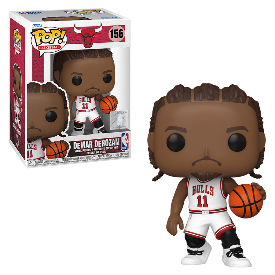 FUNKO POP BASKETBALL NBA CHICAGO BULLS - DEMAR DEROZAN 156 BRINDE