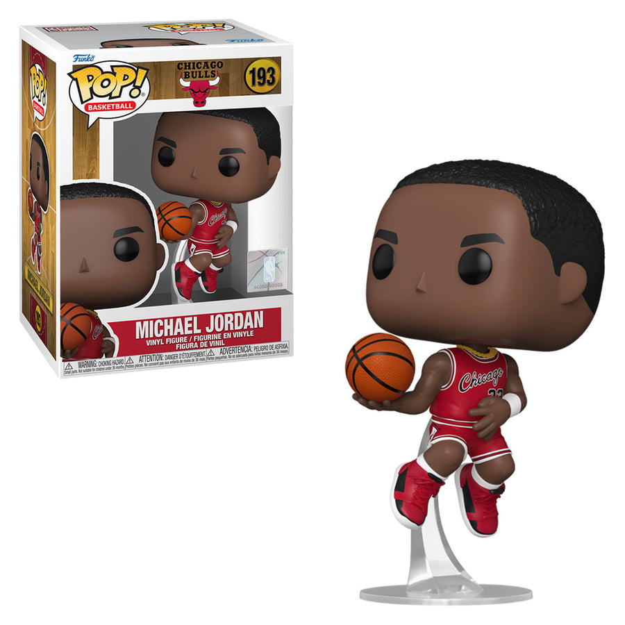 FUNKO POP BASKETBALL NBA: CHICAGO BULLS - MICHAEL JORDAN 193 BRINDE