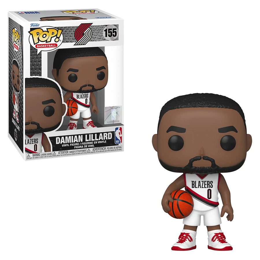 FUNKO POP BASKETBALL NBA - DAMIAN LILLARD 155 BRINDE