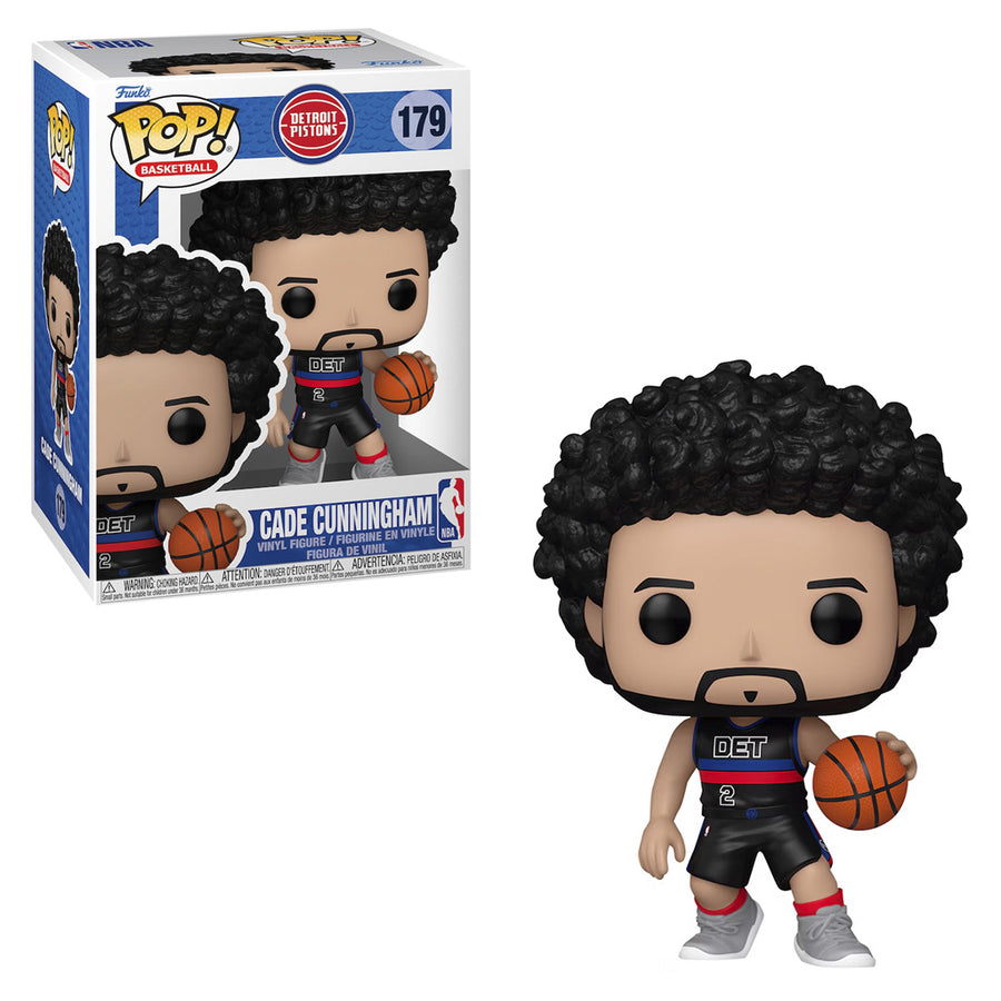 FUNKO POP BASKETBALL NBA: DETROIT PISTONS - CADE CUNNINGHAM 179 BRINDE
