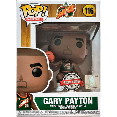 FUNKO POP BASKETBALL NBA LEGENDS SONICS EXCLUSIVE - GARY PAYTON 116