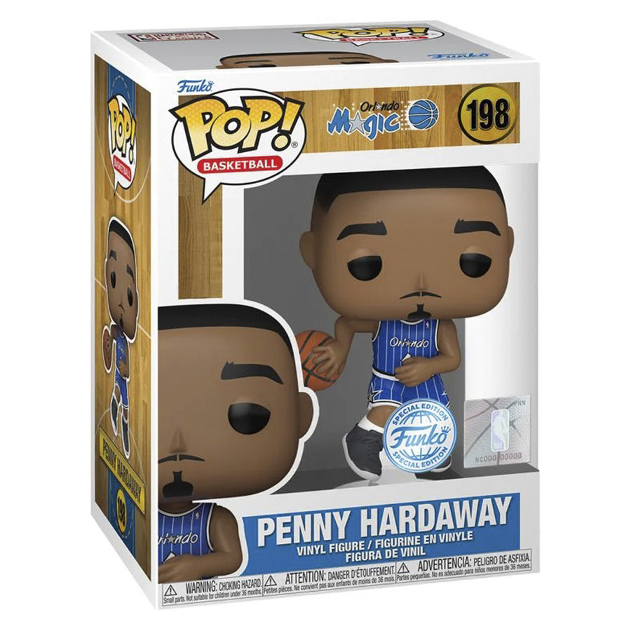 FUNKO POP BASKETBALL NBA: ORLANDO MAGIC EXCLUSIVE - PENNY HARDAWAY 198