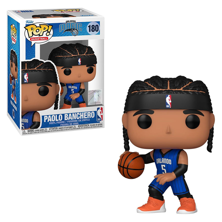 FUNKO POP BASKETBALL NBA: ORLANDO MAGIC - PAOLO BANCHERO 180 BRINDE