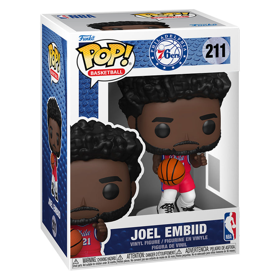 FUNKO POP BASKETBALL NBA: PHILADELPHIA 76ERS - JOEL EMBIID 211