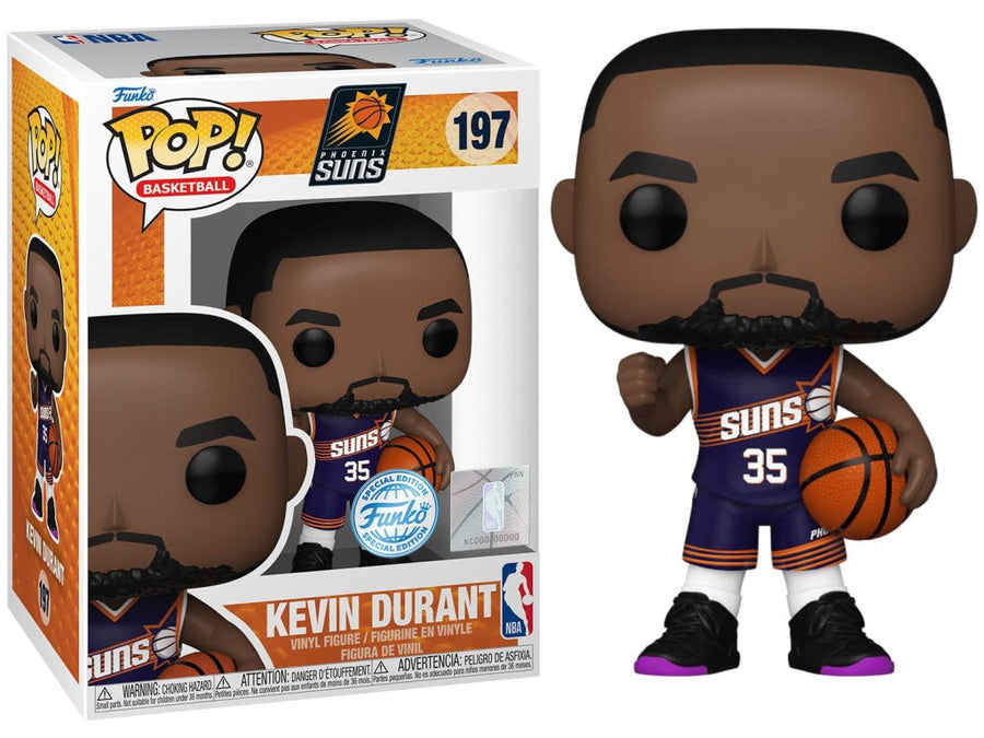 FUNKO POP BASKETBALL NBA: PHOENIX SUNS EXCLUSIVE - KEVIN DURANT 197 BRINDE