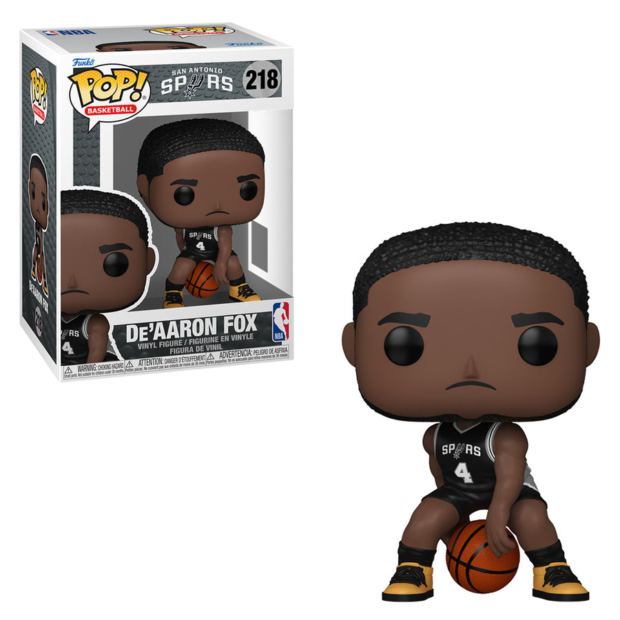 FUNKO POP BASKETBALL NBA SAN ANTONIO SPURS - DE'AARON FOX 218 BRINDE