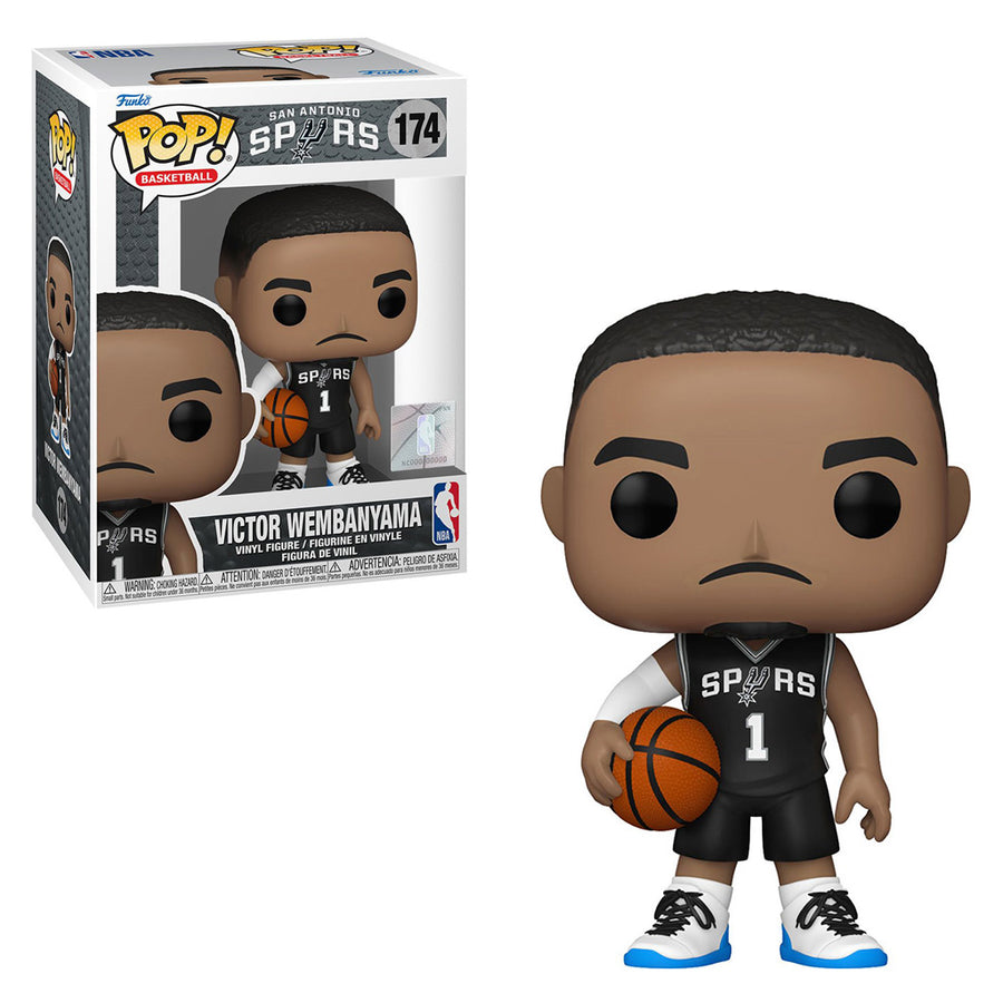 FUNKO POP BASKETBALL NBA: SAN ANTONIO SPURS - VICTOR WEMBANYAMA 174 BRINDE