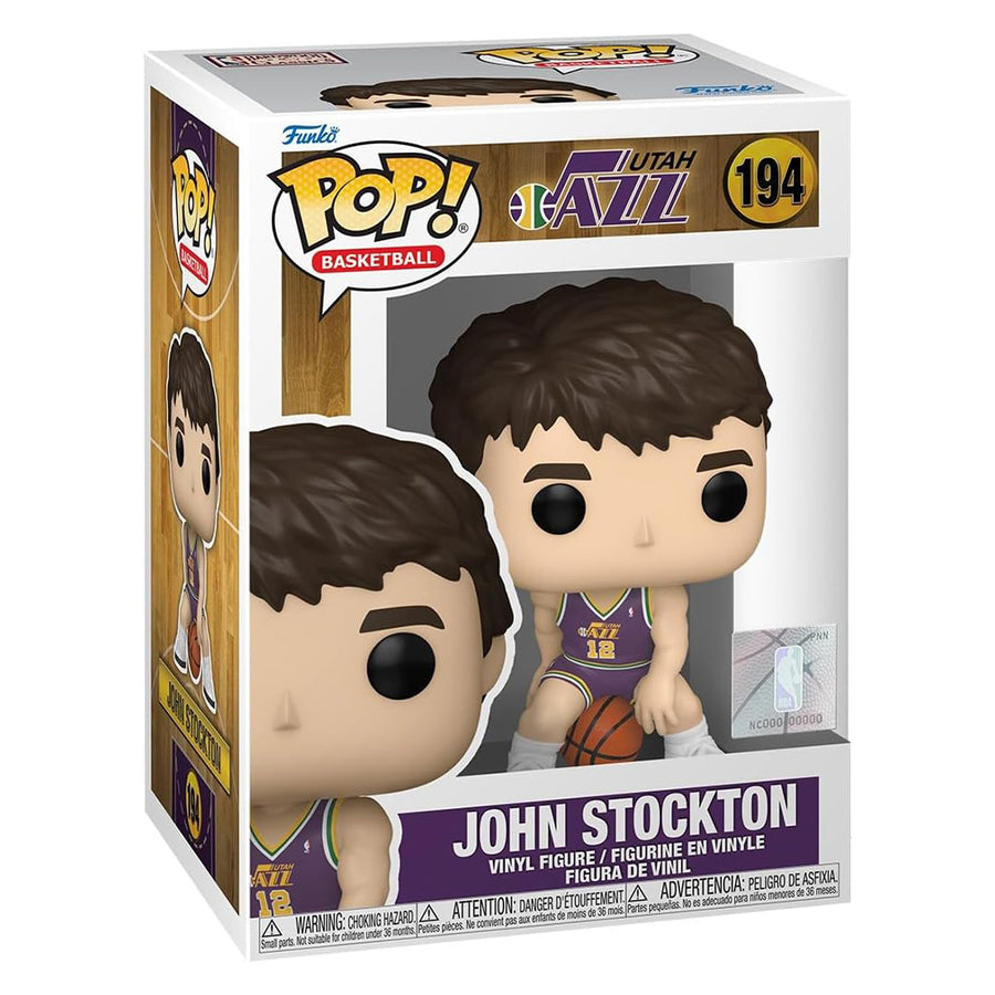 FUNKO POP BASKETBALL NBA: UTAH JAZZ - JOHN STOCKTON 194