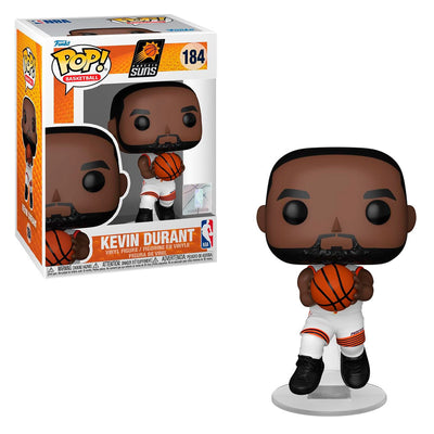 FUNKO POP BASKETBALL NBA: WHITE PHOENIX SUNS JERSEY - KEVIN DURANT 184