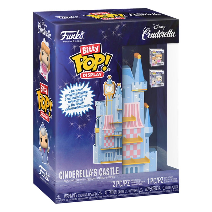 FUNKO POP BITTY DISNEY PRINCESS - CINDERELLA'S CASTLE DISPLAY (85511)