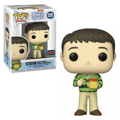 FUNKO POP BLUES CLUES - STEVE W/HANDY DANDY NOTEBOOK 1281
