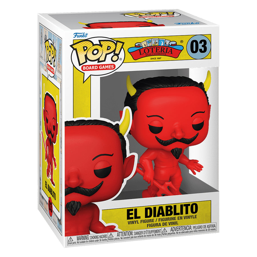 FUNKO POP BOARD GAMES LOTERIA - EL DIABLITO 03
