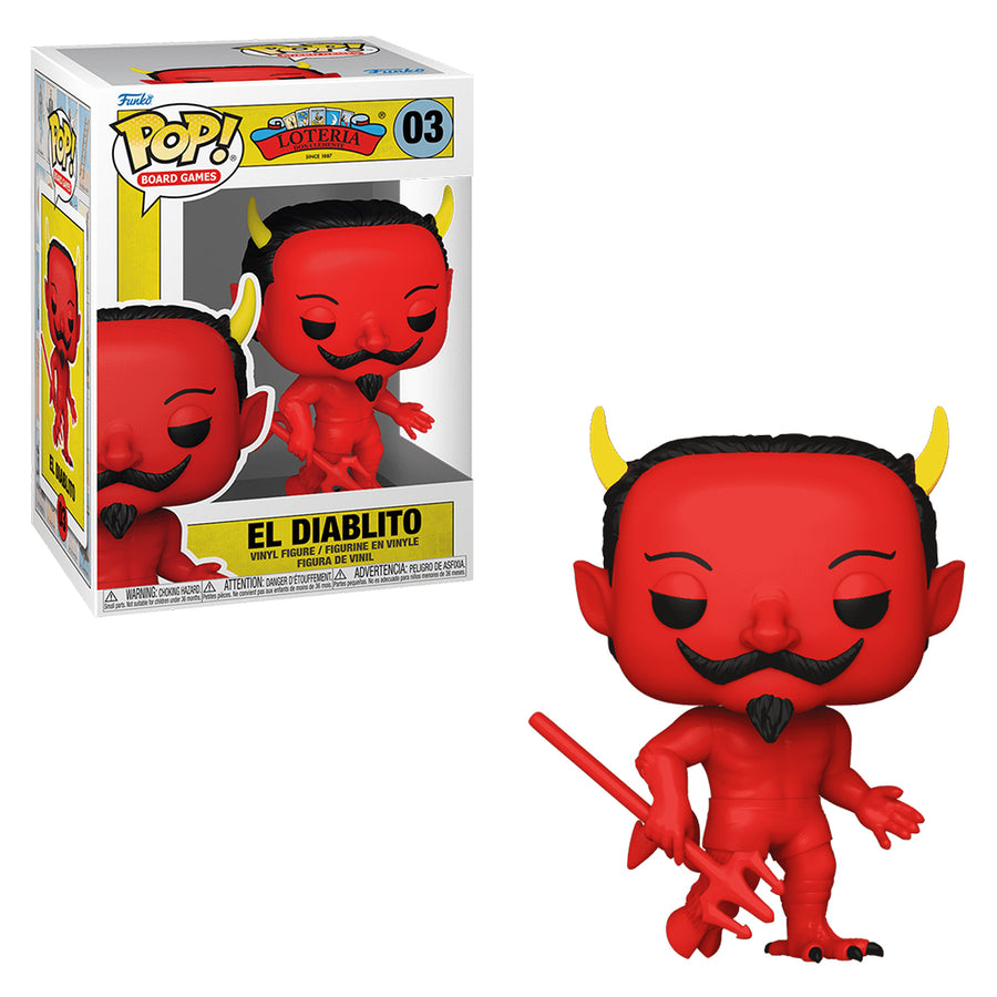 FUNKO POP BOARD GAMES LOTERIA - EL DIABLITO 03