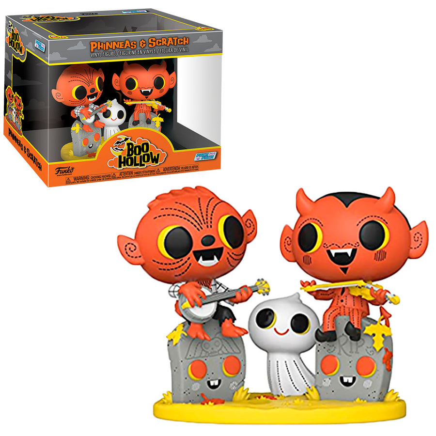 FUNKO BOO HOLLOW - PHINNEAS & SCRATCH 58002 (DELUXE) BRINDE