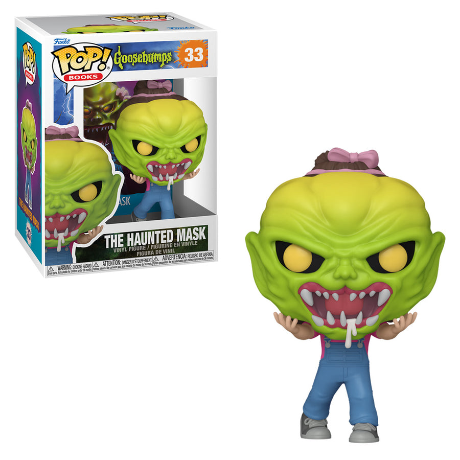 FUNKO POP BOOK: GOOSEBUMPS - THE HAUNTED MASK 33 BRINDE