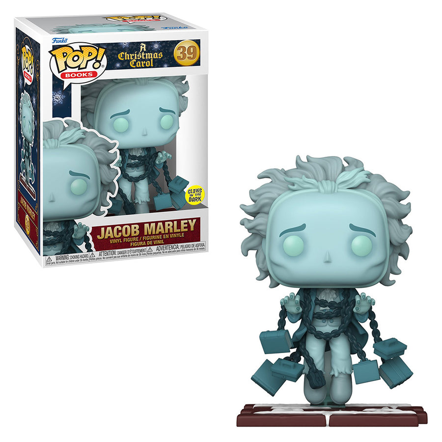 FUNKO POP BOOKS A CHRISTMAS CAROL - JACOB MARLEY 39 BRINDE
