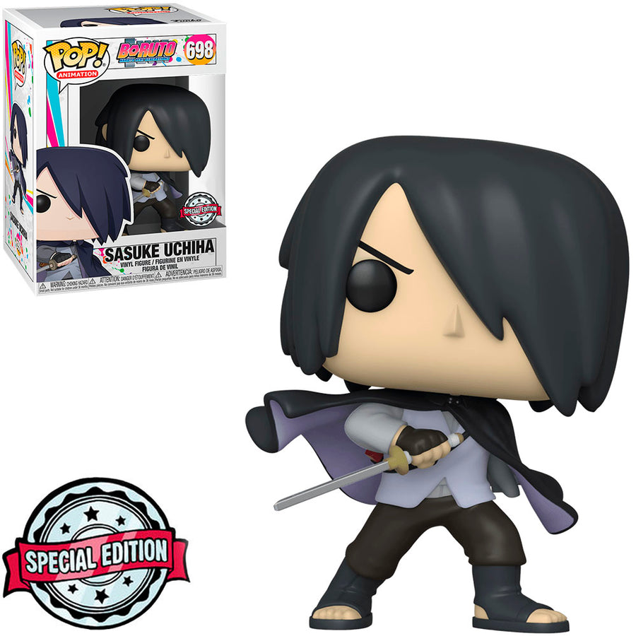 FUNKO POP BORUTO EXCLUSIVE - SASUKE UCHIHA 698 BRINDE