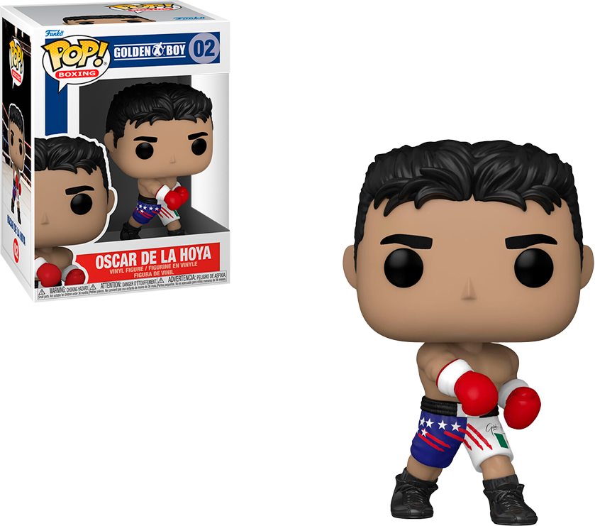 FUNKO POP BOXING - OSCAR DE LA HOYA 02 BRINDE