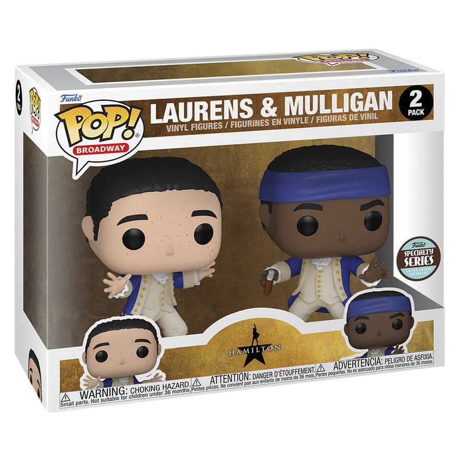 FUNKO POP BROADWAY 2-PACK HAMILTON - LAURENS & MULLIGAN 60936