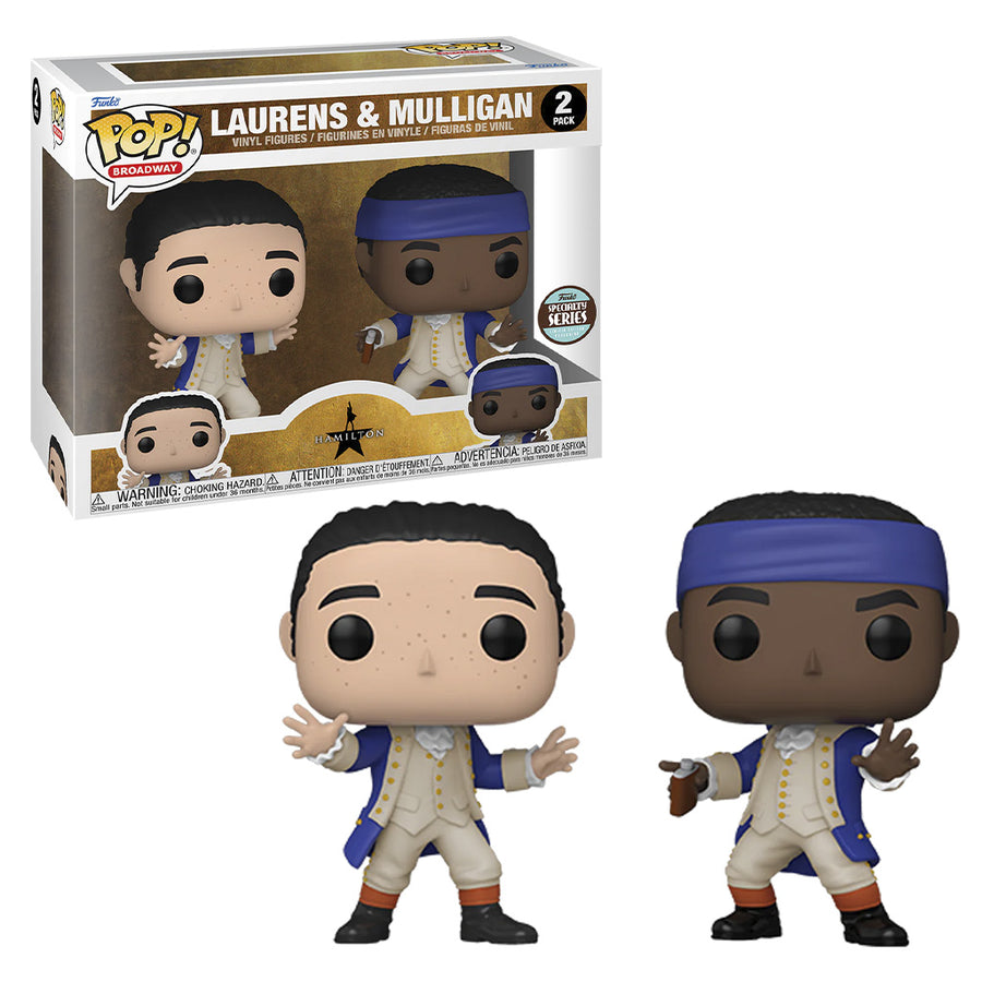 FUNKO POP BROADWAY 2-PACK HAMILTON - LAURENS & MULLIGAN 60936