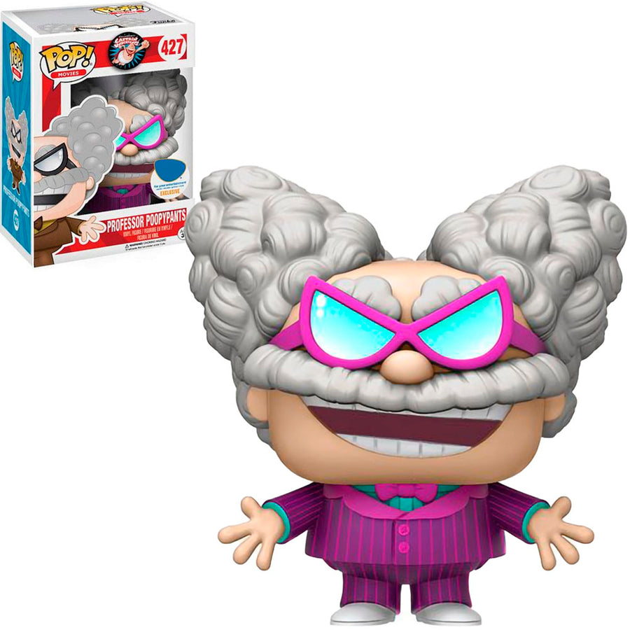 FUNKO POP CAPTAIN UNDERPANTS EXCLUSIVE - PROFESSOR POOPYPANTS (PURPLE SUIT) 427 BRINDE