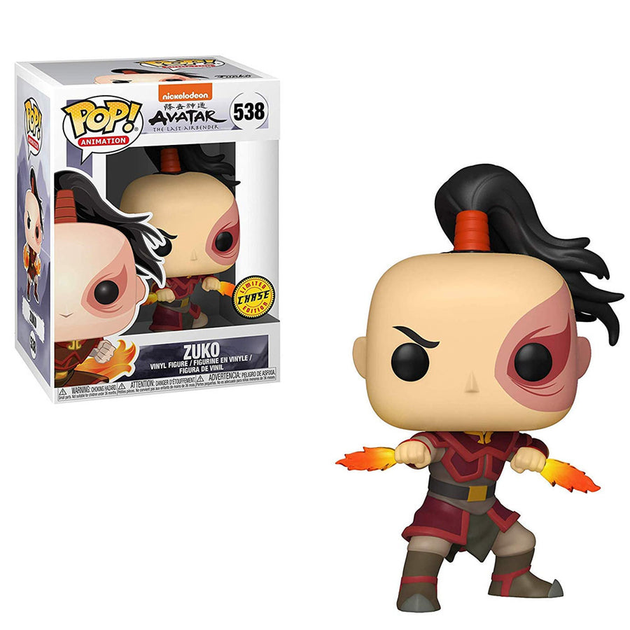 FUNKO POP CHASE AVATAR THE LAST AIR BENDER - ZUKO 538 BRINDE