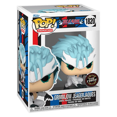 FUNKO POP CHASE ANIMATION BLEACH - GRIMMJOW JEAGERJAQUES (GLOWS IN THE DARK) 1820