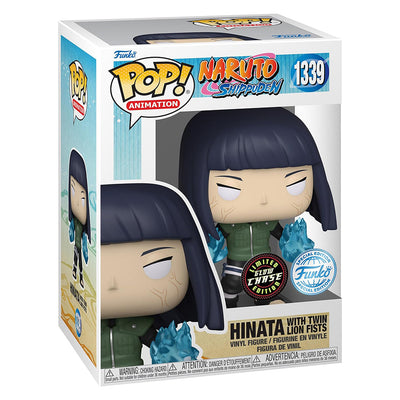 FUNKO POP CHASE ANIMATION NARUTO SHIPPUDEN EXCLUSIVE - HINATA WITH TWIN LION FISTS 1339