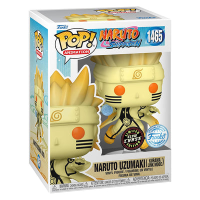 FUNKO POP CHASE ANIMATION NARUTO SHIPPUDEN - NARUTO UZUMAKI KURAMA LINK MODE 1465