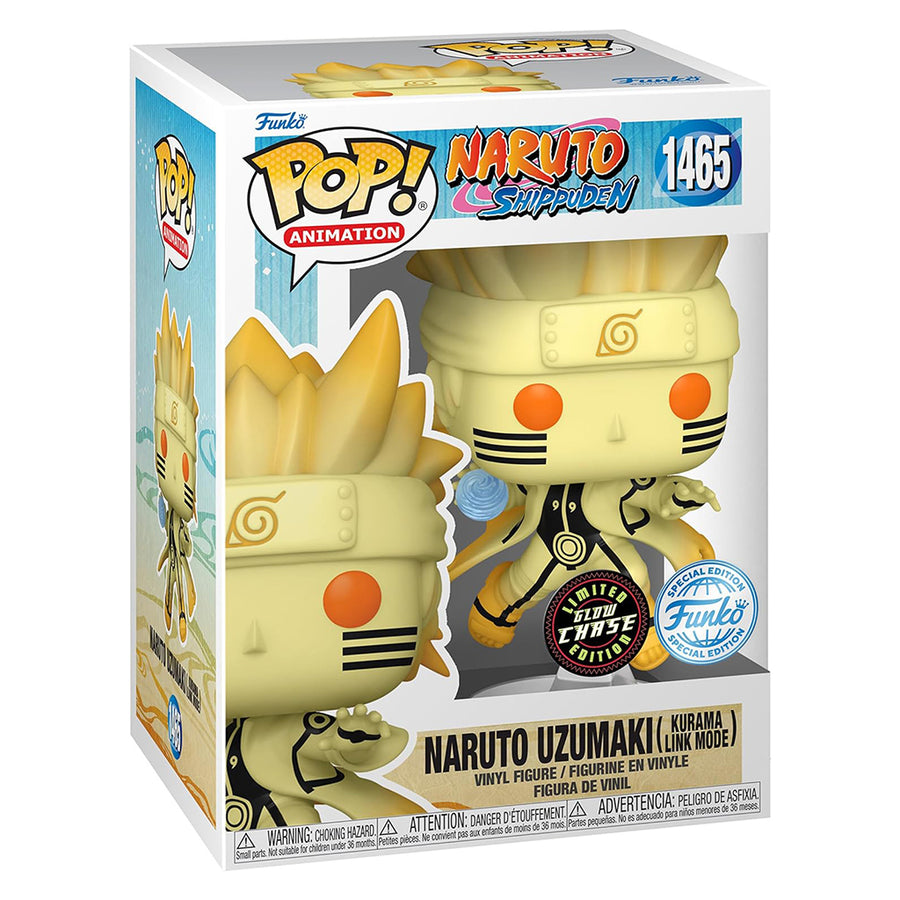FUNKO POP CHASE ANIMATION NARUTO SHIPPUDEN - NARUTO UZUMAKI KURAMA LINK MODE 1465