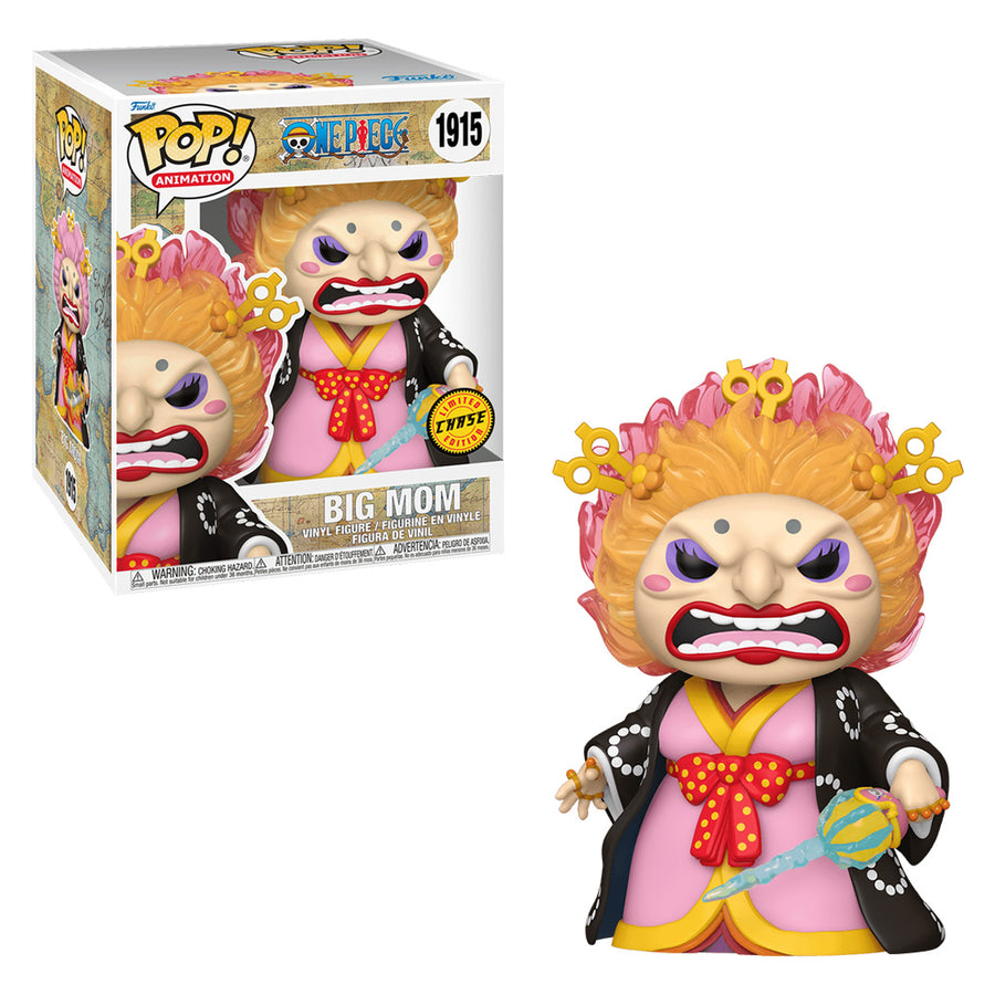 FUNKO POP CHASE ANIMATION ONE PIECE SUPER SIZED - BIG MOM 1915 BRINDE