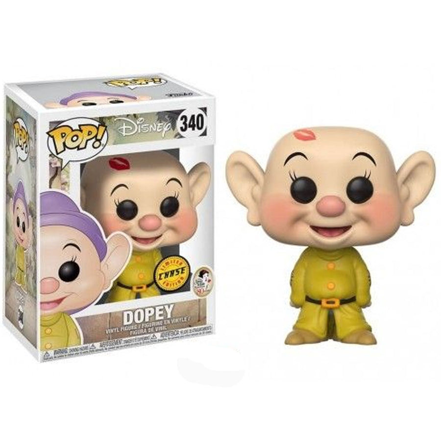 FUNKO POP CHASE DISNEY SNOW WHITE - DOPEY 340 BRINDE