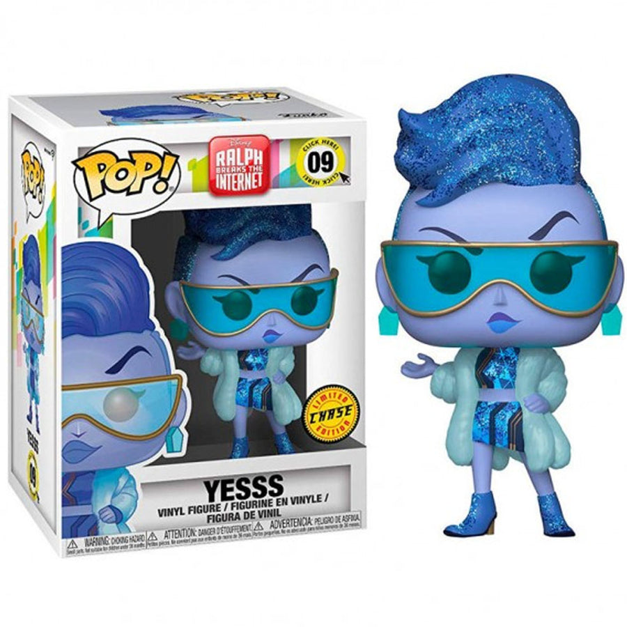FUNKO POP CHASE DISNEY WRECK IT RALPH 2 - YESS 09 BRINDE