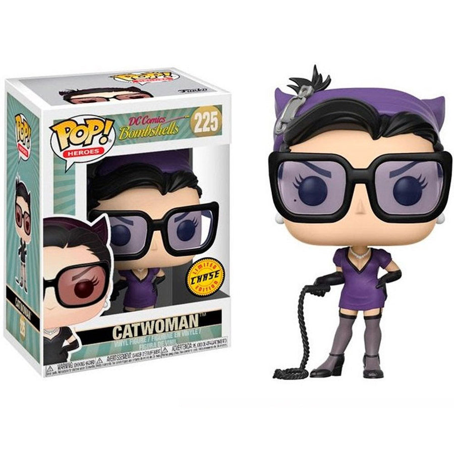 FUNKO POP CHASE HEROES DC COMICS BOMBSHELLS - CATWOMAN 225