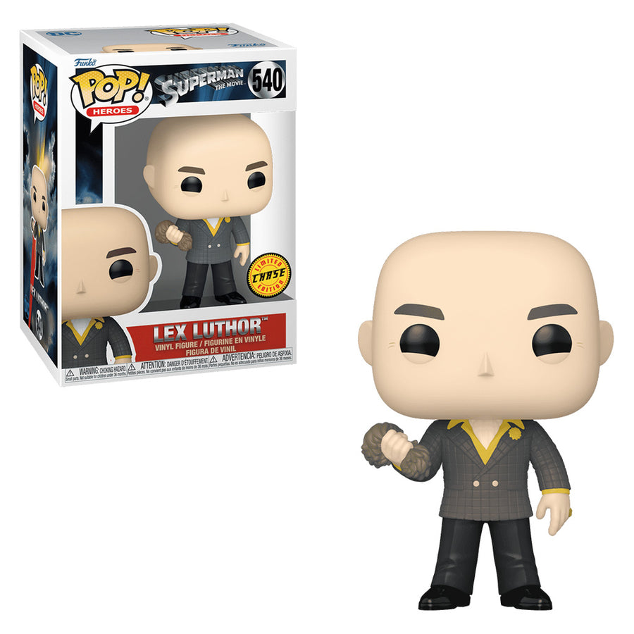 FUNKO POP CHASE HEROES DC: SUPERMAN THE MOVIE. - LEX LUTHOR 540 BRINDE
