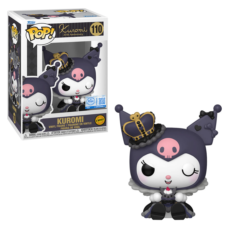 FUNKO POP CHASE KUROMI 20TH ANNIVERSARY - KUROMI 110 BRINDE