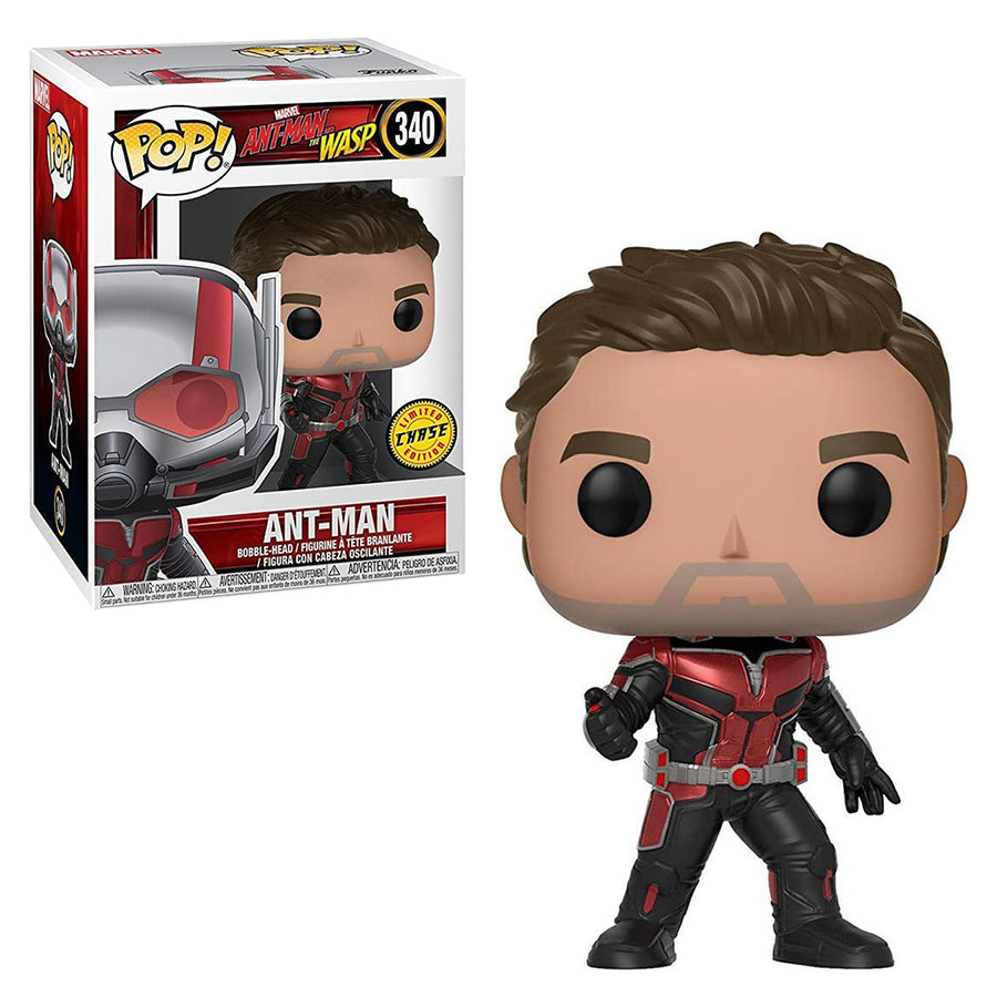 FUNKO POP CHASE MARVEL ANT-MAN AND THE WASP - ANT-MAN 340 BRINDE