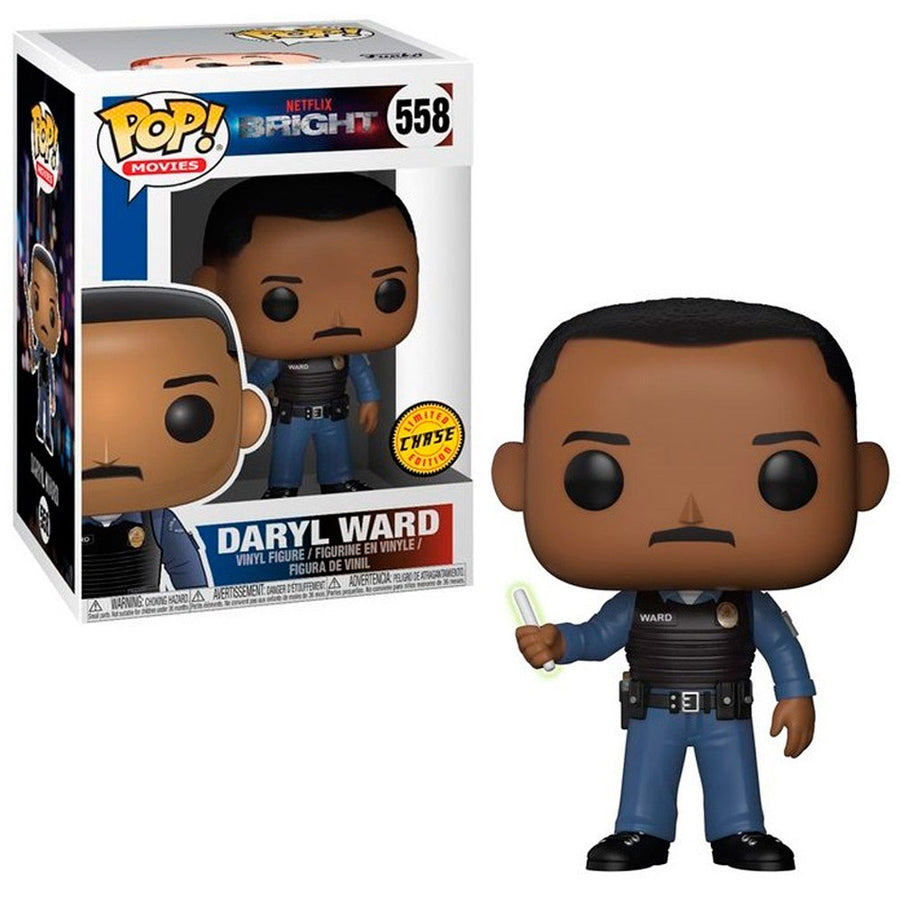 FUNKO POP CHASE MOVIES BRIGHT - DARYL WARD 558 BRINDE