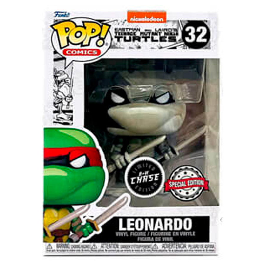FUNKO POP CHASE NINJA TURTLES EXCLUSIVE - LEONARDO 32