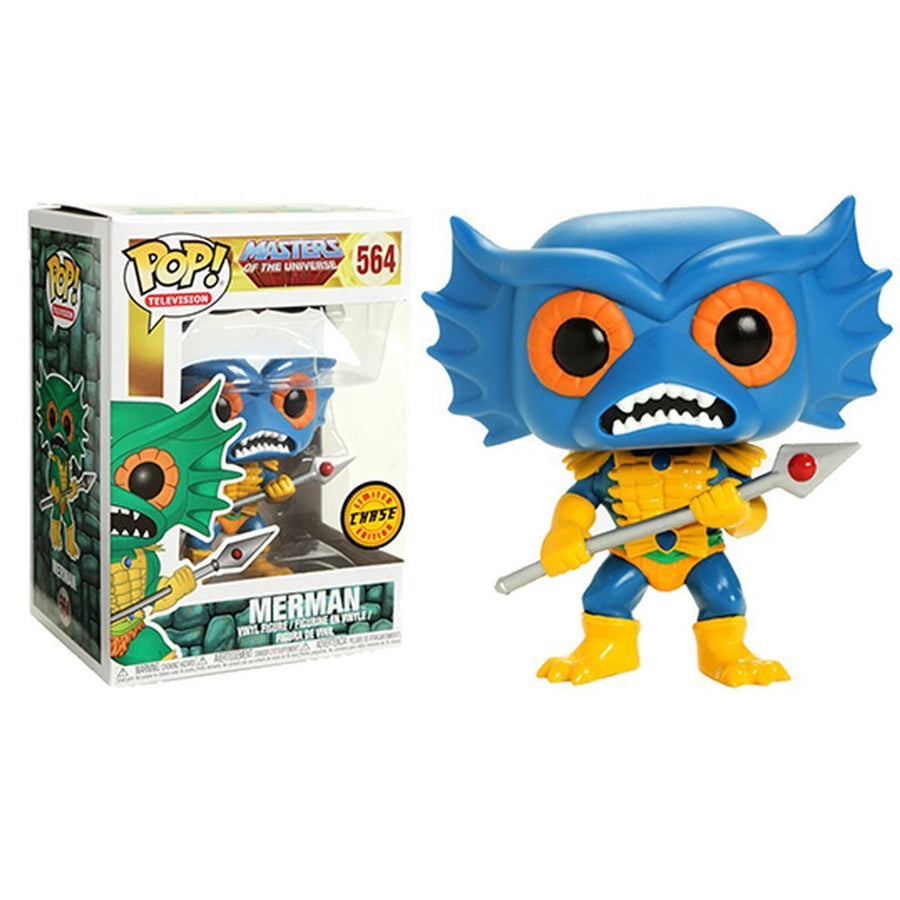 FUNKO POP CHASE TELEVISION MASTERS OF THE UNIVERSE - MERMAN 564 BRINDE