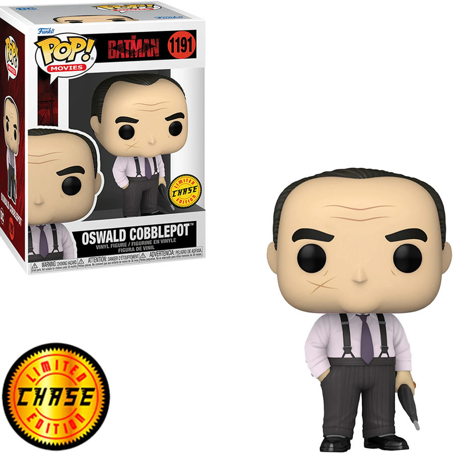 FUNKO POP CHASE THE BATMAN - OSWALD COBBLEPOT 1191 BRINDE