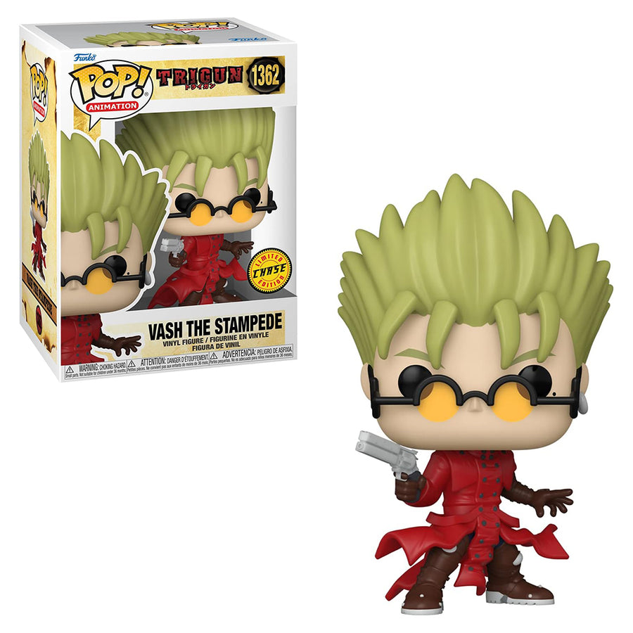 FUNKO POP CHASE TRIGUN - VASH THE STAMPEDE 1362 BRINDE