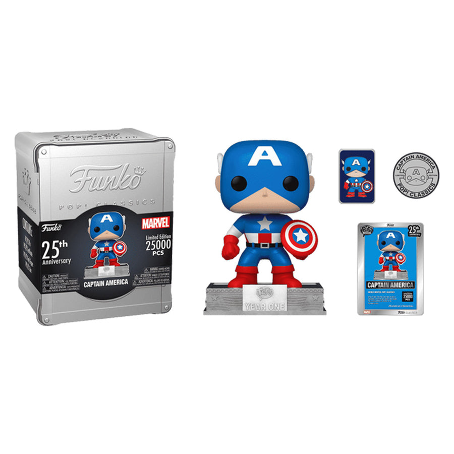 FUNKO POP CLASSICS MARVEL 25TH ANNIVERSARY - CAPTAIN AMERICA (73909)